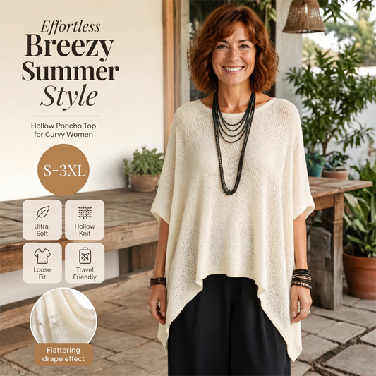 ✨🧶 Blusa feminina de tricô com mangas morcego vazadas – leve, estilosa e confortável