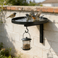 🐦 Banheira e Comedouro de Pássaros 2 em 1 para Parede – Decoração de Jardim + Água e Alimentação para Aves Silvestres