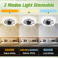 💡🌬️ Ventilador 2 em 1 com Luz LED Dimerizável e Controle Remoto – Frescor Silencioso e Iluminação Confortável para Dormir Melhor