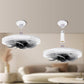 💡🌬️ Ventilador 2 em 1 com Luz LED Dimerizável e Controle Remoto – Frescor Silencioso e Iluminação Confortável para Dormir Melhor