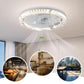 💡🌬️ Ventilador 2 em 1 com Luz LED Dimerizável e Controle Remoto – Frescor Silencioso e Iluminação Confortável para Dormir Melhor