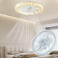 💡🌬️ Ventilador 2 em 1 com Luz LED Dimerizável e Controle Remoto – Frescor Silencioso e Iluminação Confortável para Dormir Melhor