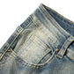 👖 Calça Jeans Masculina Flare Destroyed – Estilo Urbano, Conforto e Design Moderno com Franjas