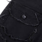 👖 Calça Jeans Masculina Flare Destroyed – Estilo Urbano, Conforto e Design Moderno com Franjas