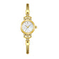 💎 Relógio Feminino Luxuoso Dourado com Cristais – Elegância Sofisticada para Dia e Noite