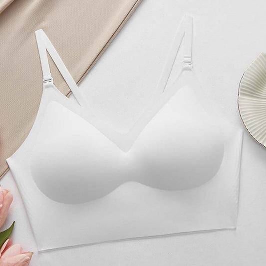 👙 Sutiã Sem Costura com Decote em U nas Costas – Conforto Invisível, Sustentação e Elegância para Looks Sem Costas