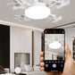 💡🌀 Ventilador de teto LED moderno com controle remoto – conforto e iluminação 2 em 1
