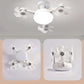💡🌀 Ventilador de teto LED moderno com controle remoto – conforto e iluminação 2 em 1