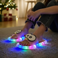 🩴✨ Pantufas LED de desenho animado – conforto divertido com luzes coloridas