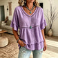 Women's Bohemian Hollow-Out Fringe Top