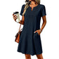 👗✨ Vestido boho feminino decote em V com renda – leve e elegante