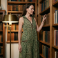 🐆👗 Vestido longo de oncinha verão praia – leve, elegante e confortável