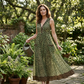 🐆👗 Vestido longo de oncinha verão praia – leve, elegante e confortável
