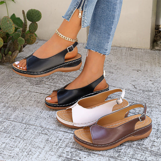 👡 Sandálias femininas abertas respiráveis – conforto, leveza e estilo para o verão