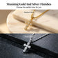 ✝️💎 Colar cruz com zircônia brilhante – elegância atemporal com brilho de diamante
