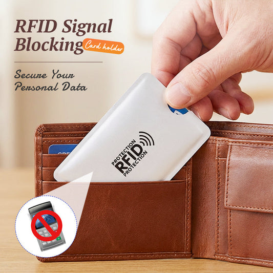 💳 Capa RFID para cartões – proteção total contra roubo de dados e desmagnetização
