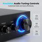 🔊🎶 Mini Amplificador de Áudio Bluetooth Multifuncional – Som Potente com USB, FM e Karaokê