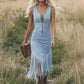 🤠✨ Vestido Cowboy Western Feminino com Franjas – Estilo Retrô, Elegante e Cheio de Personalidade