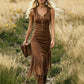 🤠✨ Vestido Cowboy Western Feminino com Franjas – Estilo Retrô, Elegante e Cheio de Personalidade