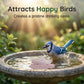 🦜🍃 Purificador de Água para Banho de Pássaros em Cobre – Água Sempre Limpa e Jardim Mais Natural