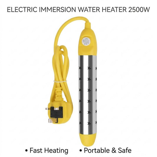 💧 Aquecedor de Água por Imersão 2500W – Rápido, Portátil e Seguro
