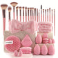 💄 Kit Completo de Pincéis e Esponjas de Maquiagem – Profissional 40/51 Peças