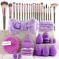 💄 Kit Completo de Pincéis e Esponjas de Maquiagem – Profissional 40/51 Peças