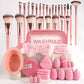 💄 Kit Completo de Pincéis e Esponjas de Maquiagem – Profissional 40/51 Peças