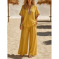 ✨ Conjunto Feminino Elegante de 2 Peças com Decote em V – Conforto, Estilo e Caimento Perfeito