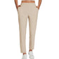 👖 Calça Feminina de Cintura Alta com Bolsos com Zíper – Conforto, Modelagem Perfeita e Estilo para Academia e Dia a Dia