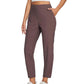 👖 Calça Feminina de Cintura Alta com Bolsos com Zíper – Conforto, Modelagem Perfeita e Estilo para Academia e Dia a Dia