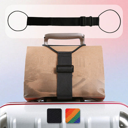 ✈️🧳 Alça Elástica Para Mala – Prenda Sua Bagagem Extra Com Segurança e Viaje Com as Mãos Livres