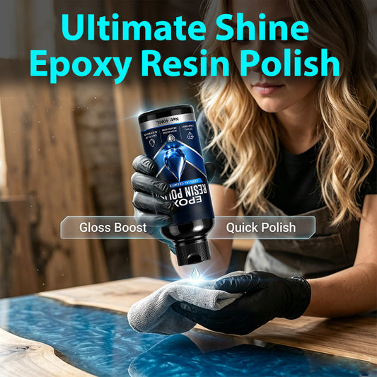 ✨💎 Polidor de Resina Epóxi Alto Brilho – Restaure o efeito cristalino e o acabamento perfeito das suas peças