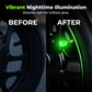 🚗✨ Tampas de Válvula de Pneus Luminosas – Dê um toque moderno ao seu veículo e proteja seus pneus dia e noite