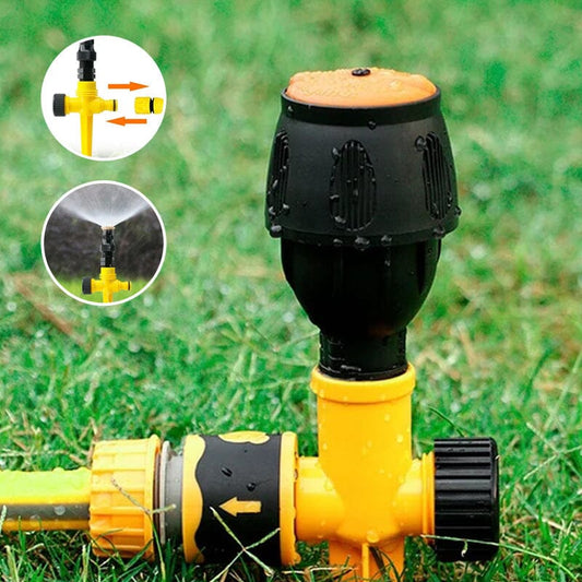 💦✨ Aspersor Automático 360° para Jardim – Irrigação Uniforme, Economia de Água e Instalação Fácil