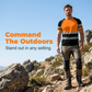 🚴‍♂️✨ Camiseta Esportiva de Alta Visibilidade – Segurança e Conforto para Atividades ao Ar Livre