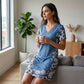 ✨ Vestido Feminino Jeans com Decote em V – Estilo Casual, Confortável e Elegante para o Dia a Dia