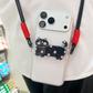 🐻📱 Cordão Transversal Para Celular com Pingente Fofo – Mãos Livres, Estilo e Praticidade Todos os Dias