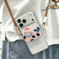 🐻📱 Cordão Transversal Para Celular com Pingente Fofo – Mãos Livres, Estilo e Praticidade Todos os Dias