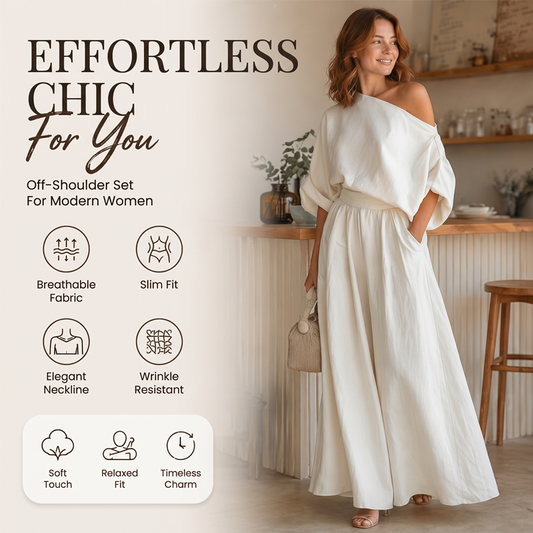 ✨ Conjunto Feminino Ombro a Ombro + Calça Pantacourt – Elegante, Leve e Confortável para o Verão
