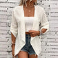 ✨ Cardigã Feminino Casual Texturizado – Elegância Leve e Conforto para Todos os Momentos