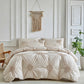 🛏️✨ Capa de Edredom Plissada Elegante – Transforme seu quarto em um ambiente aconchegante e sofisticado