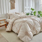 🛏️✨ Capa de Edredom Plissada Elegante – Transforme seu quarto em um ambiente aconchegante e sofisticado