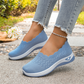✨ Tênis Feminino Flyknit Sem Cadarço – Leve, Respirável e Confortável Para o Dia Todo