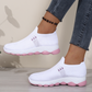 👟✨ Tênis Feminino Leve e Respirável – Conforto Máximo, Calce Fácil e Estilo Para Todos os Dias
