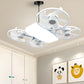 ✨ Ventilador de Teto LED Drone 360° – Iluminação Moderna e Frescor Inteligente para Sua Casa