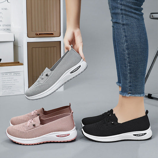 👟✨ Tênis Feminino Leve e Respirável Sem Cadarço – Conforto, Estilo e Liberdade Para Caminhar o Dia Todo