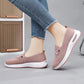 👟✨ Tênis Feminino Leve e Respirável Sem Cadarço – Conforto, Estilo e Liberdade Para Caminhar o Dia Todo