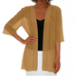 ✨ Cardigã Feminino de Tricô Aberto – Leve, Elegante e Versátil Para Todas as Ocasiões