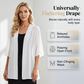 ✨ Cardigã Feminino de Tricô Aberto – Leve, Elegante e Versátil Para Todas as Ocasiões
